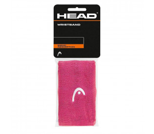 Напульсники HEAD 5" ширина 12,7см, 90% нейлон, 10% эластан, розовый